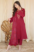 AISLING Winter 3PC Dhanak Embroidered Suite -BC0526