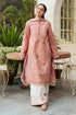 ZARASHAHJHAN , 3 PIECE DHANK FULLY HEAVY EMBROIDERED DRESS.(ZSJ_06)