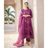 CROSS STICH 3PC DHANK FULLY HEAVY ERBROIDERED DRESS.(LA_06)