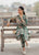 Batik 2 piece digital printed winter dress.